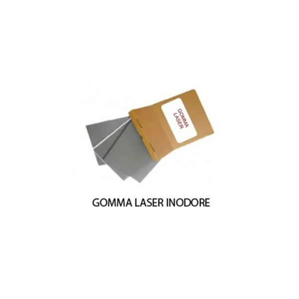 Gomma Laser Inodore per timbri A4 spessore 2